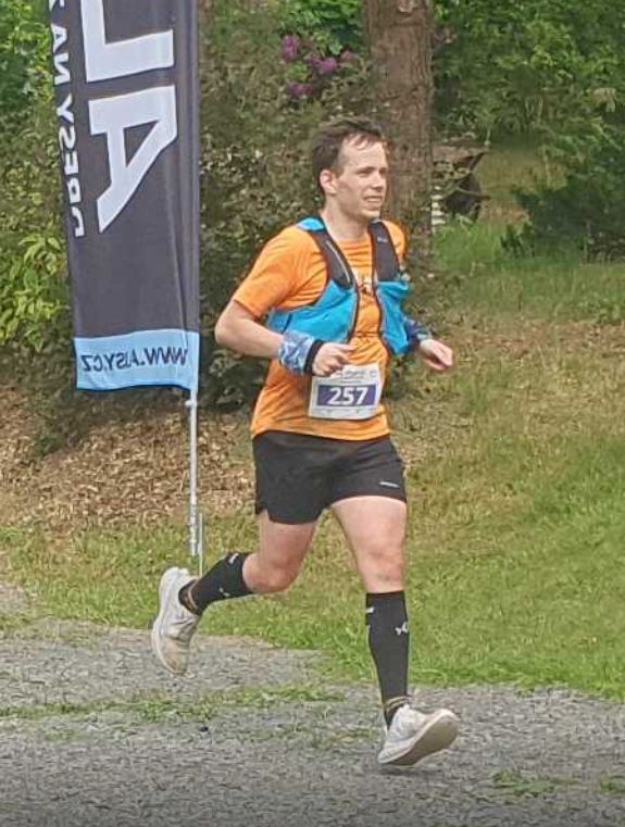 v cíli čerta 66,6 km v nohách