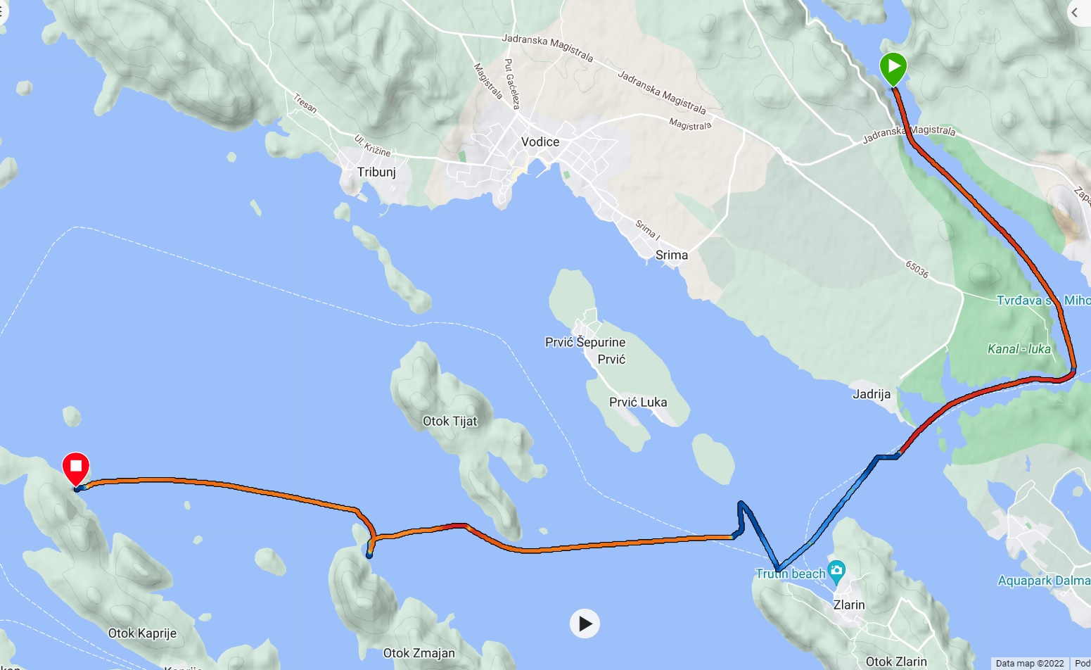 trasa Piškera Zaton