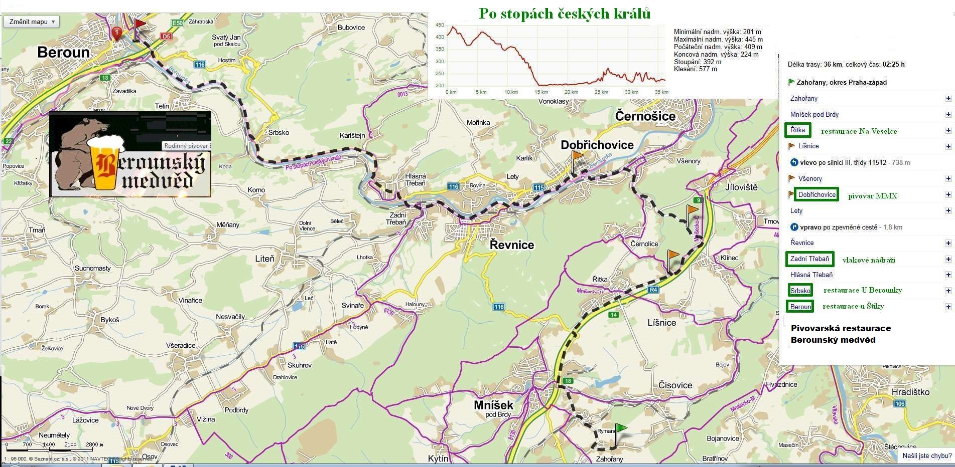 Po stopách českých králů za berounským medvědem