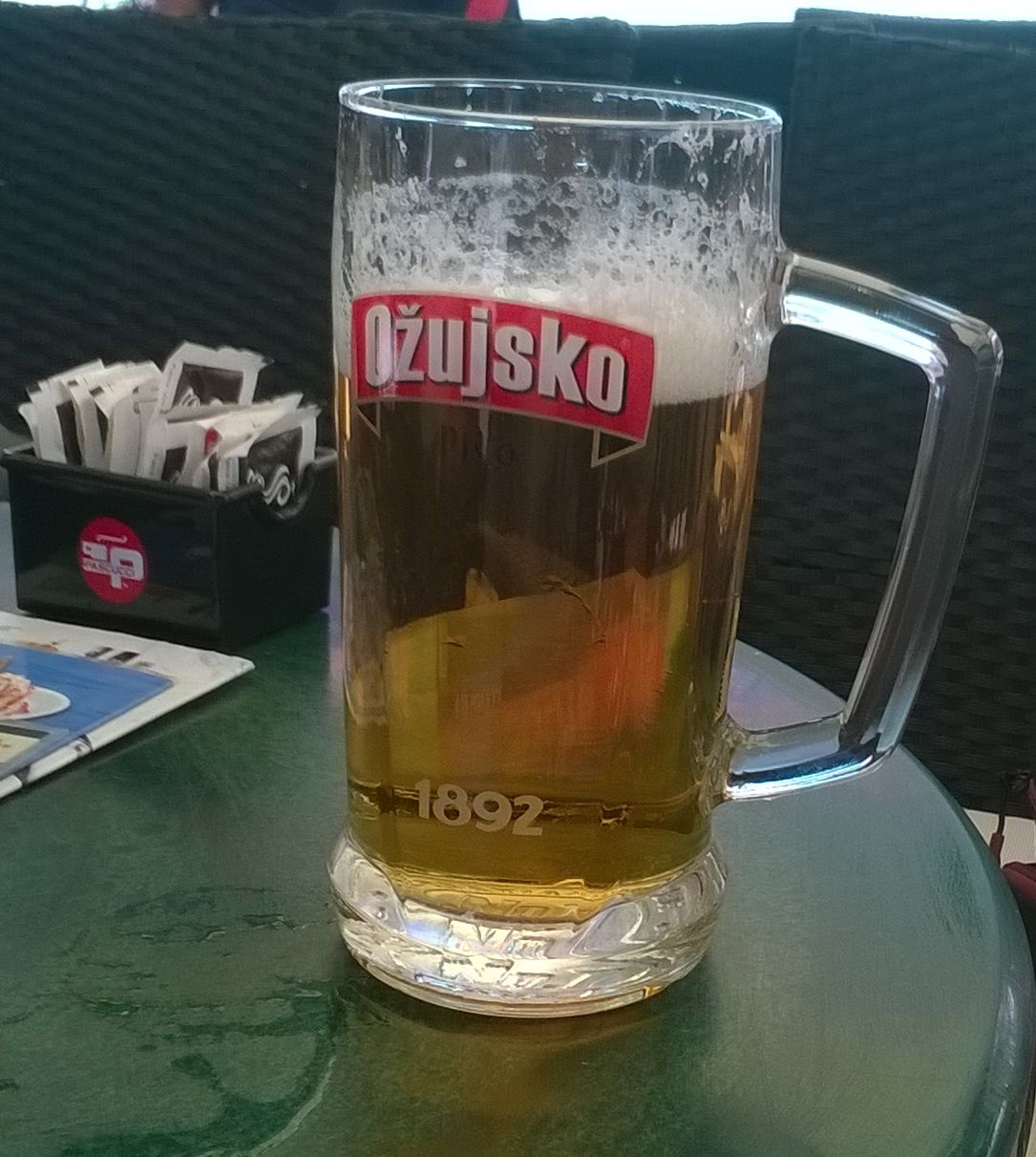 Chorvatské pivko - chlazené , točené ...........