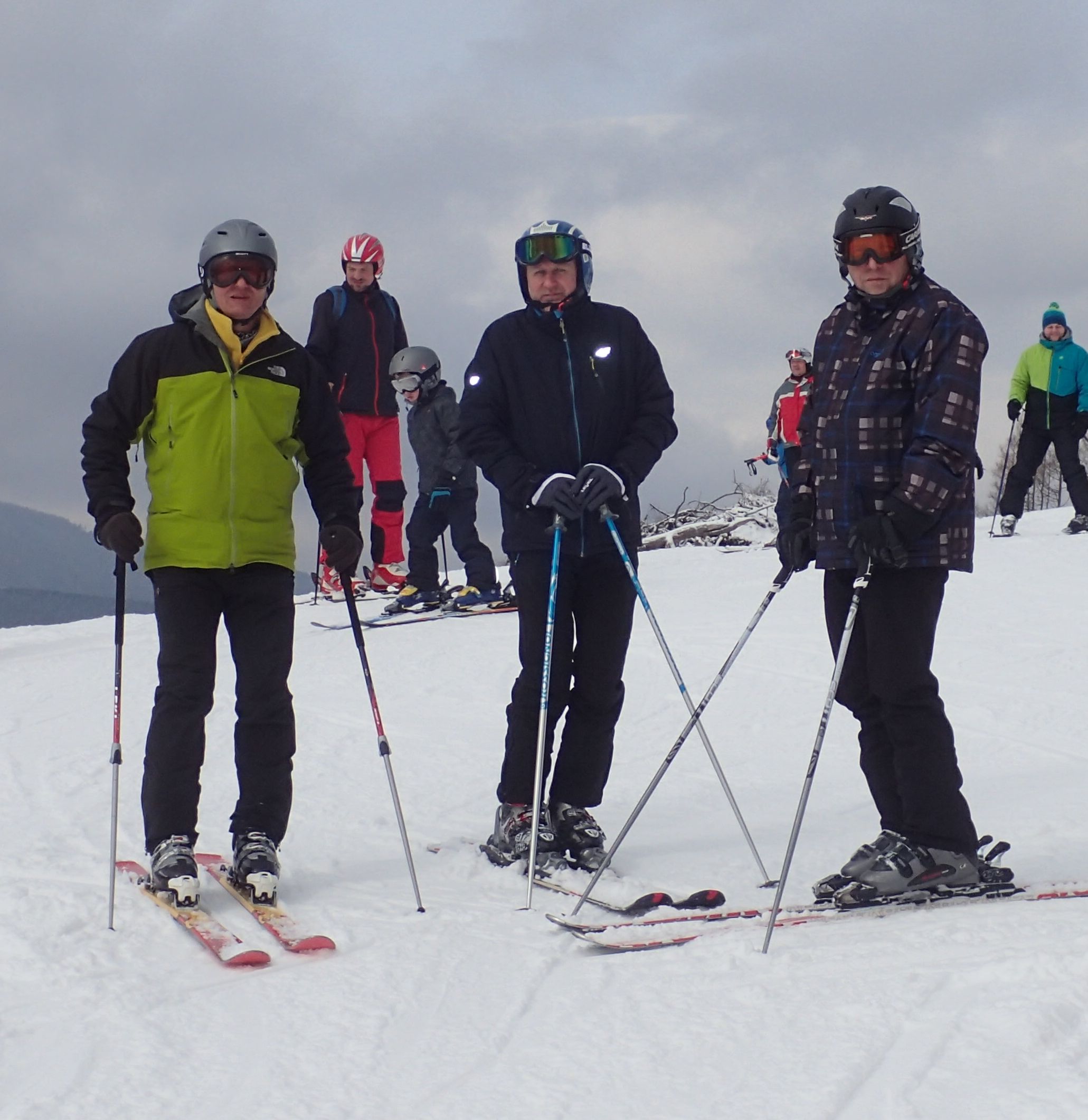 účastníci zájezdu SKI Kunčice 2016