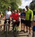 Běžci přesedli na kola - Brdmanův pařez u Dobříše